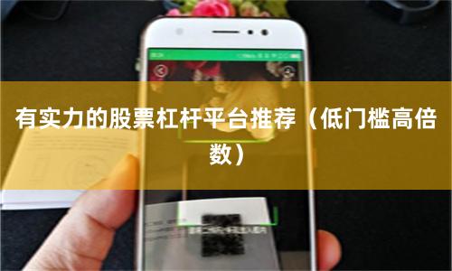 有实力的股票杠杆平台推荐（低门槛高倍数）